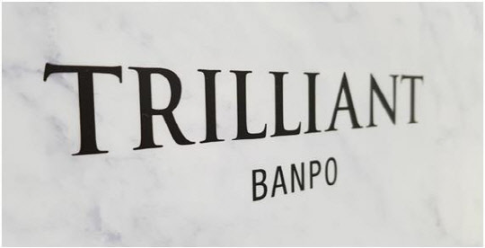 대우건설이 반포3주구 조합에 제안한 단지명 '트릴리언트 반포'.  <대우건설 제공>